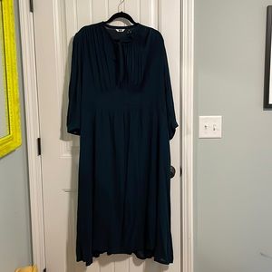 Uniqlo flowy boho long dress, brand new CK